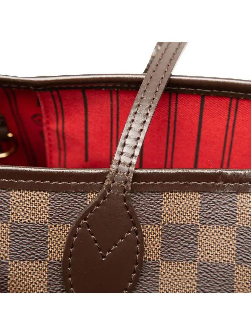 Louis Vuitton Damier Ebene Neverfull Mm #333518L15B